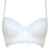 Vit Bralette push up-bh i spets - TopLady