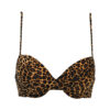 Leopardmönstrad push up-bh - Toplady