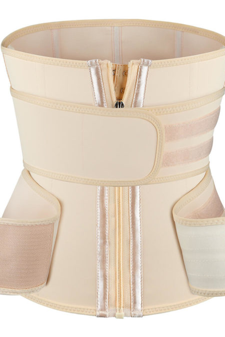 Korsett Waist trainer bälte - Latex Grain - TopLady