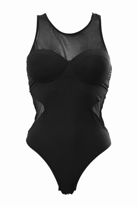 Elegant Body med String och Push-up BH - TopLady