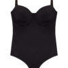 Bodysuit Shaper i glatt material - Djup rygg