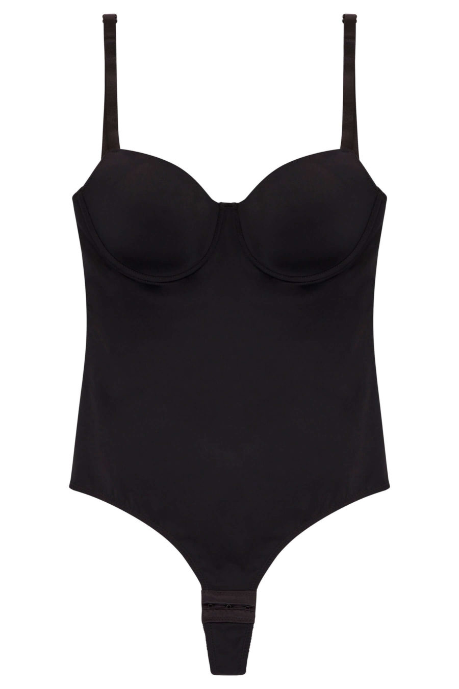 Bodysuit Shaper i glatt material - Djup rygg