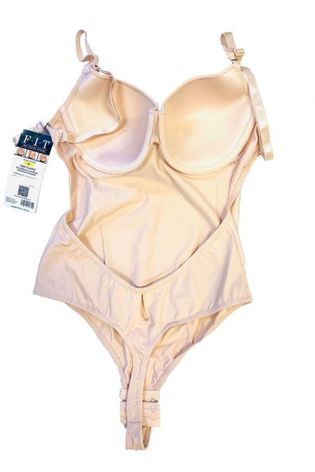 Bodysuit Shaper i glatt material - Djup rygg