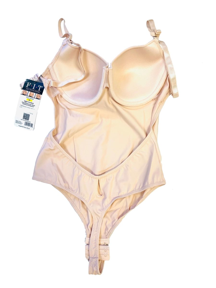 Bodysuit Shaper i glatt material - Djup rygg